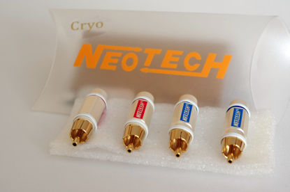 Bild på Set of RCA , Cinch NeoTech DG-203 OFC plugs - 4 pieces