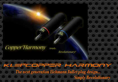 Obrazek RCA, Cinch  KlE Innovations Copper Harmony Plug - 4 szt.