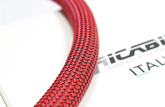 Picture of Ricable Custom Oplot RB20 Red/Black - na kabel o srednicy 16-22 mm