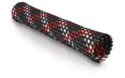 Obrazek VIABLUE Oplot Cable Sleeve - RED Big